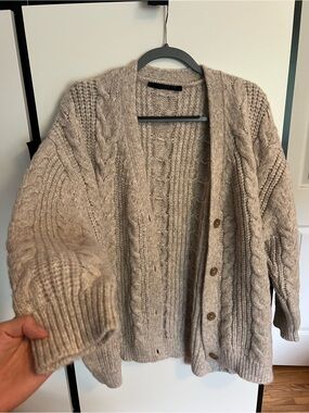 Like new Jenni Kayne cable cocoon cardigan